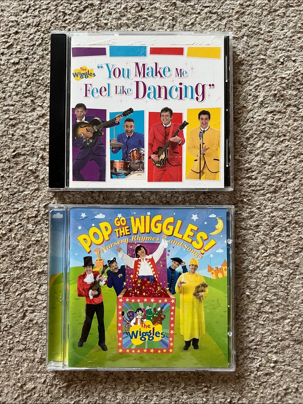 Kids Music CD Set - You Make Me Feel Like Dancing & Pop Go the Wiggles